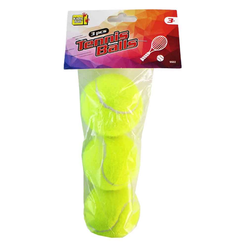 Jonotoys Tennisball Tennisbälle 3er Set (3-St)