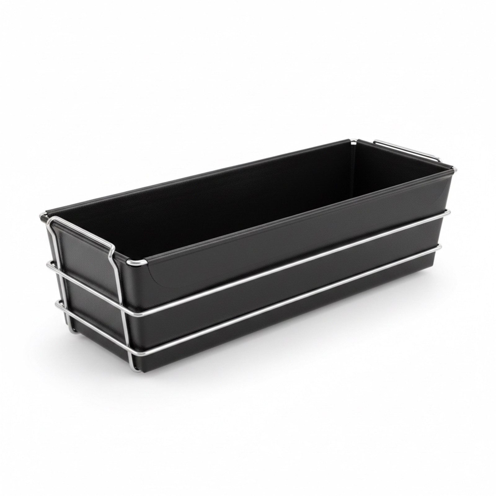 Durandal Backform Flexible Kastenform Rechteckig Kuchen Brot Brotform Kuchenform, (1-tlg), Antihaft 30 × 10,5 × 8 cm bis 260 °C