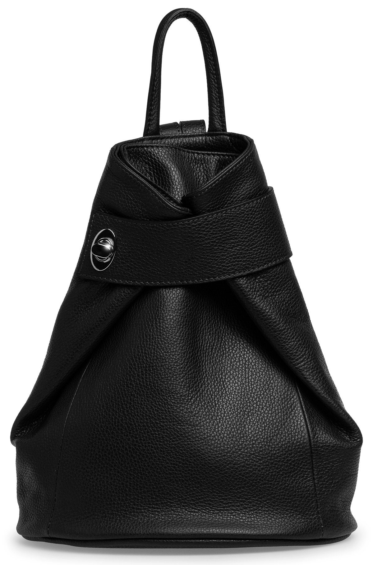 Caspar Cityrucksack Großer Damen Rucksack aus Leder - CLASSIC LINE - Modell No.790