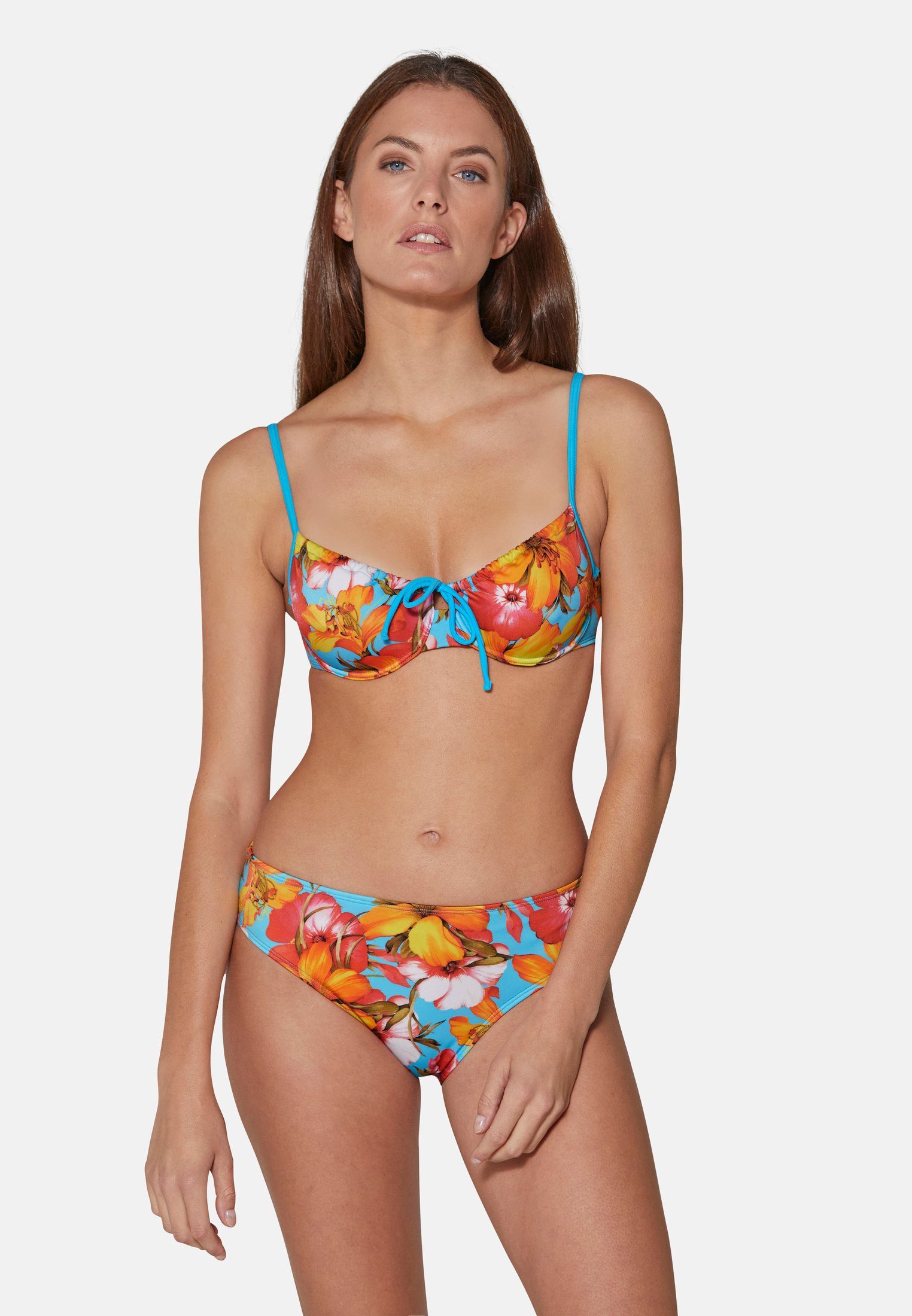 Wäsche/Bademode Bikinis MADELEINE Bügel-Bikini Bikini mit floralem Print