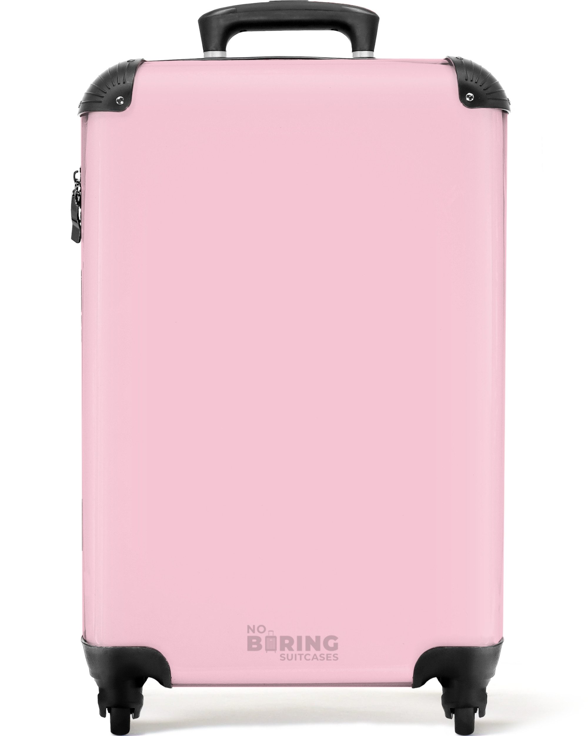 NoBoringSuitcases.com© Hartschalen-Trolley Pastellrosa 55x35x20cm, 4 Rollen günstig online kaufen
