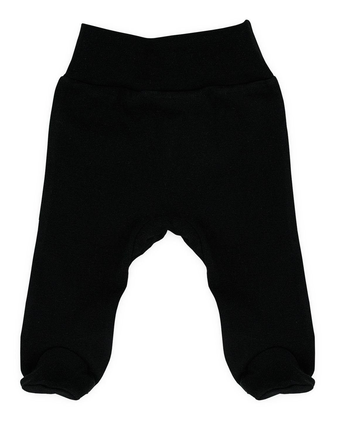 Schwarz Baumwolle Hose / Fuß (Set, 100% Grau Baby Schlupfhose Makoma 2-tlg., mit 2er-Pack)