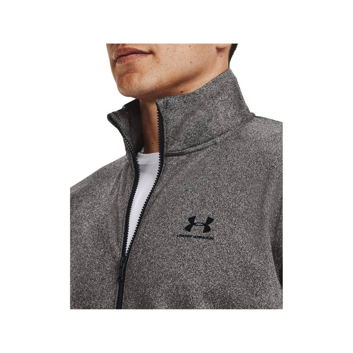 Under Armour® Rundhalspullover schwarz (1-tlg) grauschwarz