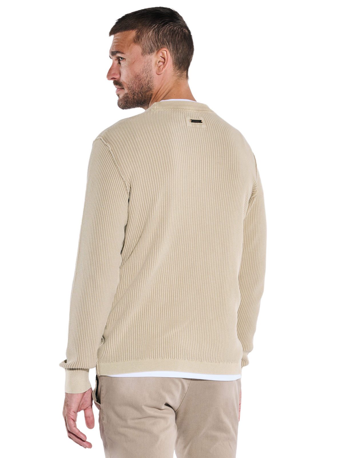 emilio adani Rundhalspullover emilio adani Herren Pullover strukturiert, Be günstig online kaufen