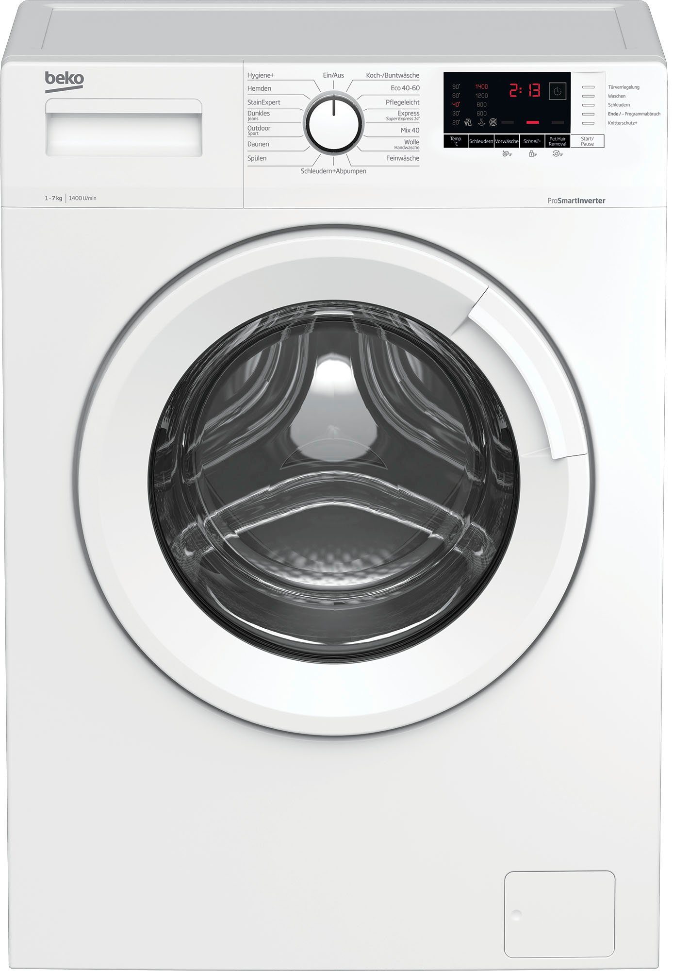 BEKO Waschmaschine WML71433NRS1, 7 kg, 1400 U/min