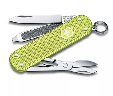 Victorinox Taschenmesser Victorinox Classic SD alox hellgrün inkl. Etui, Victorinox Classic SD alox hellgrün inkl. Etui