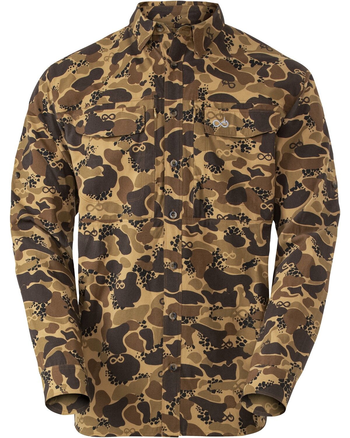 Merkel Gear Langarmhemd Jagdhemd Hunter-Shirt Infinity DryLeaf