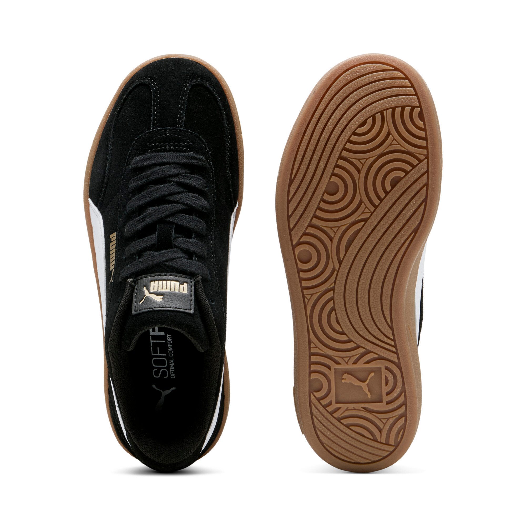 PUMA CLUB II ERA PLATFORM SD WNS Sneaker sportlicher Stil, mit Gummilaufsohle, mit Schnürung