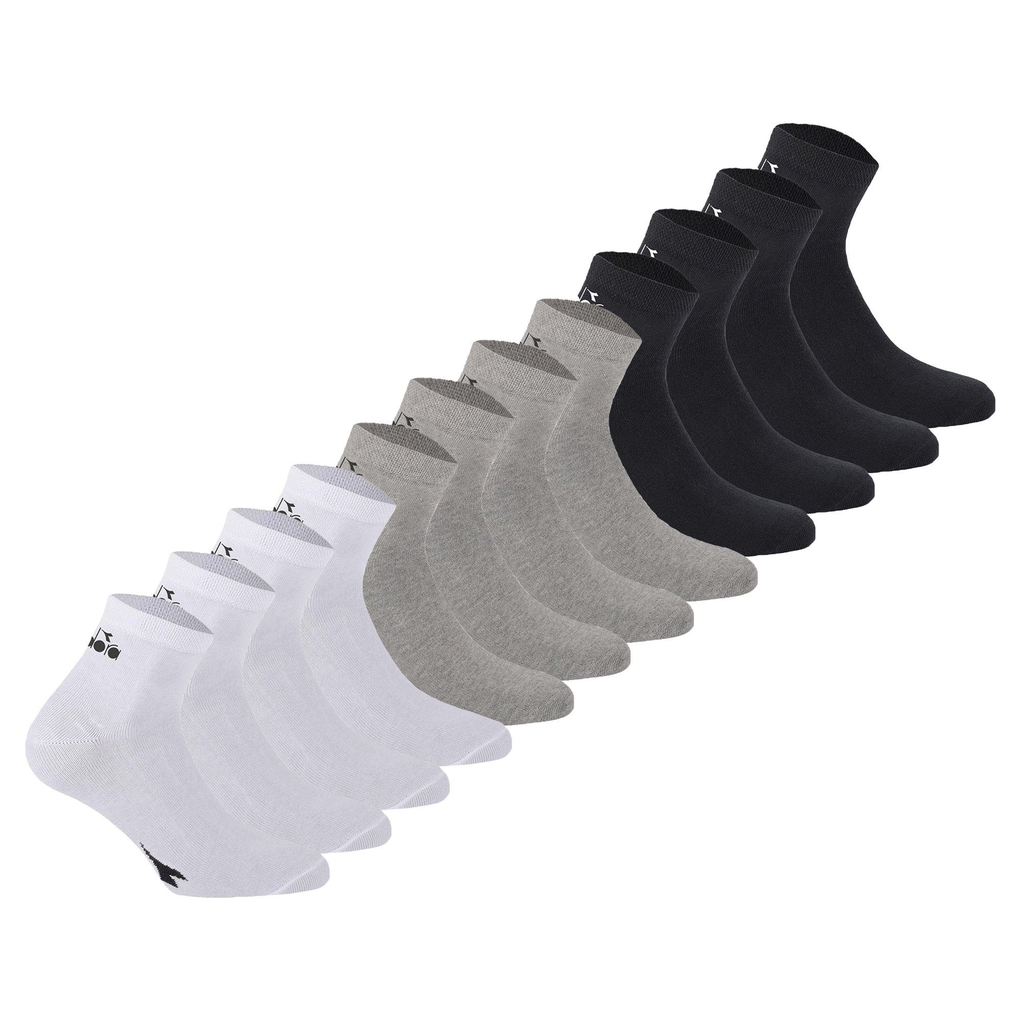 Kurzsocken Unisex Socken 12er Pack Baumwollmischung
