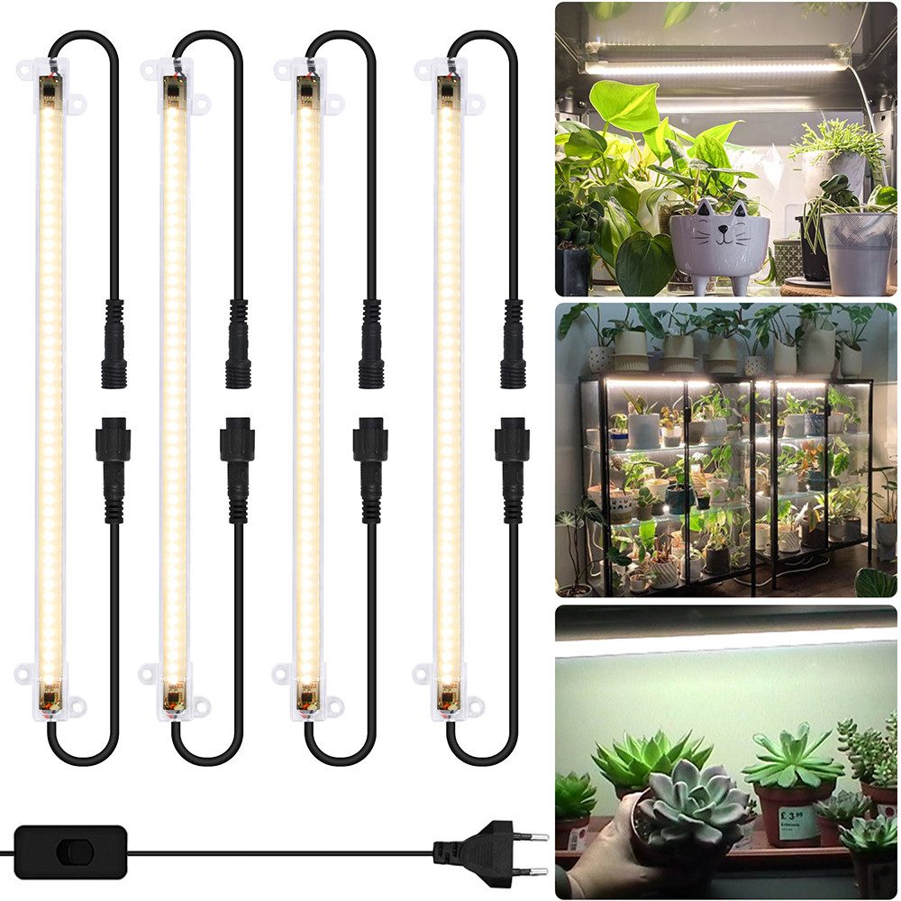 Laybasic Pflanzenlampe 48/72 LEDs Vollspektrum Pflanzenlicht,30/50cm günstig online kaufen