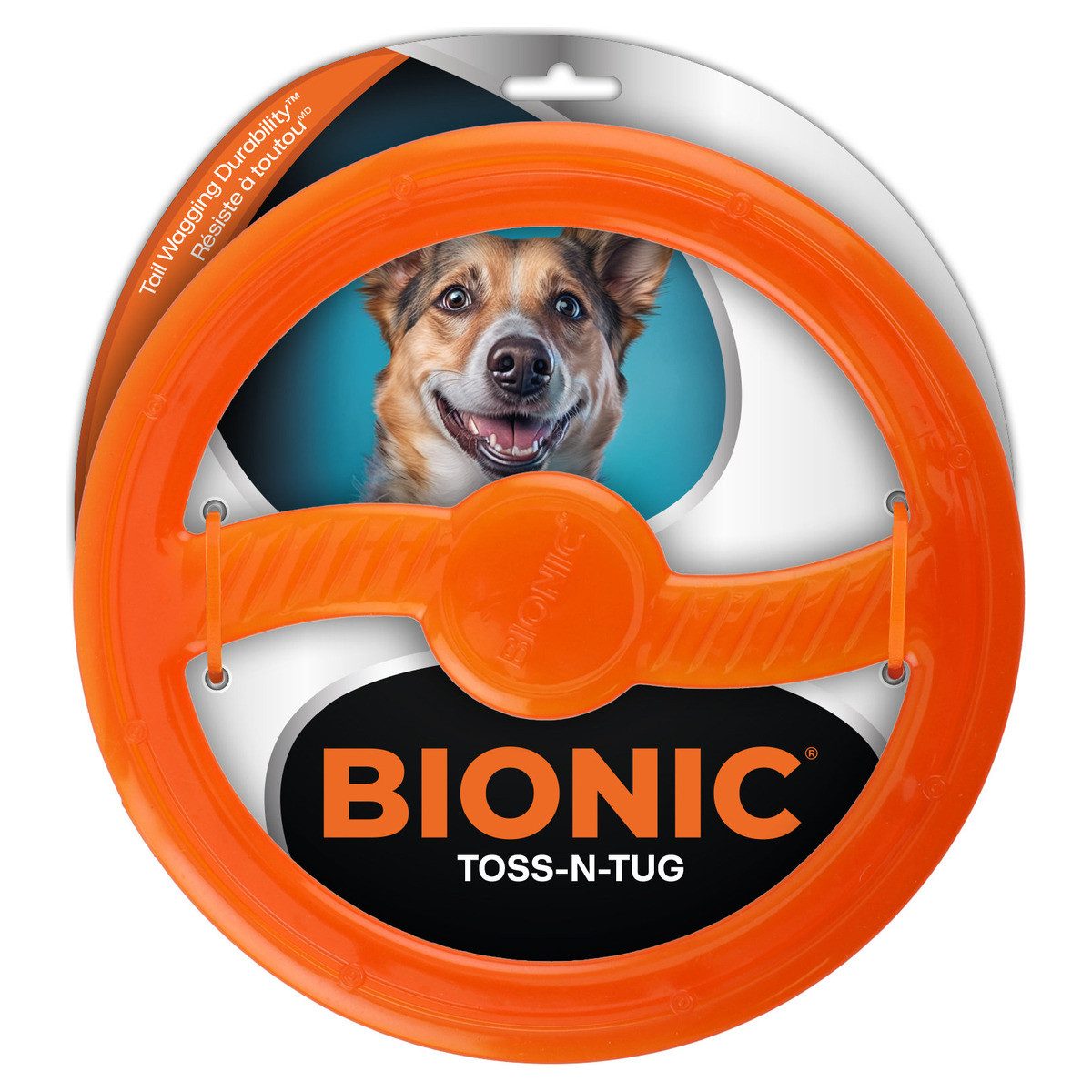 BIONIC Outdoor-Spielzeug Toss-N-Tug® Ring