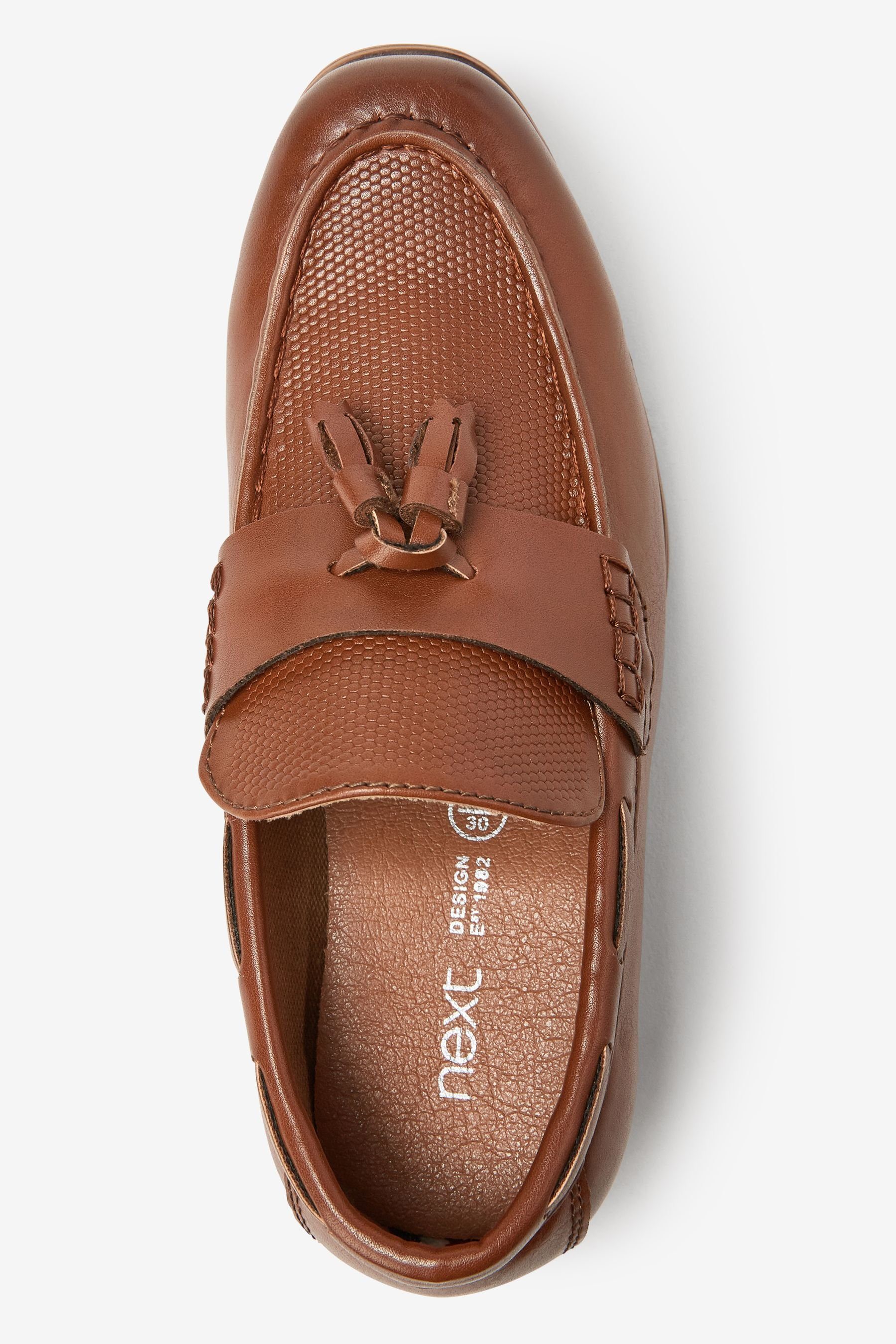 Schnürschuh Next Tan Slipper (1-tlg) Tassel