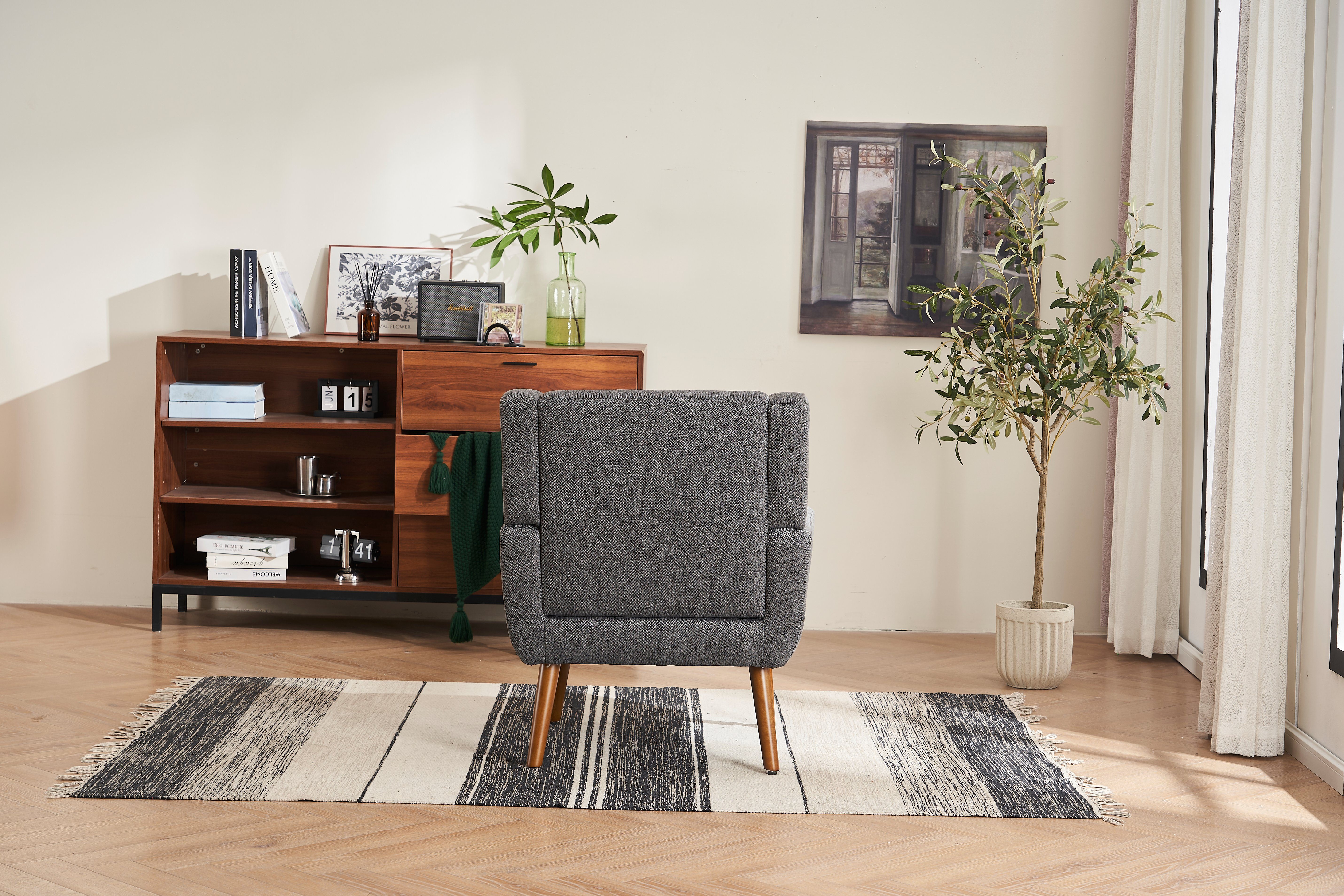 HAUSS SPOLE Ohrensessel Mid Century Modern günstig online kaufen