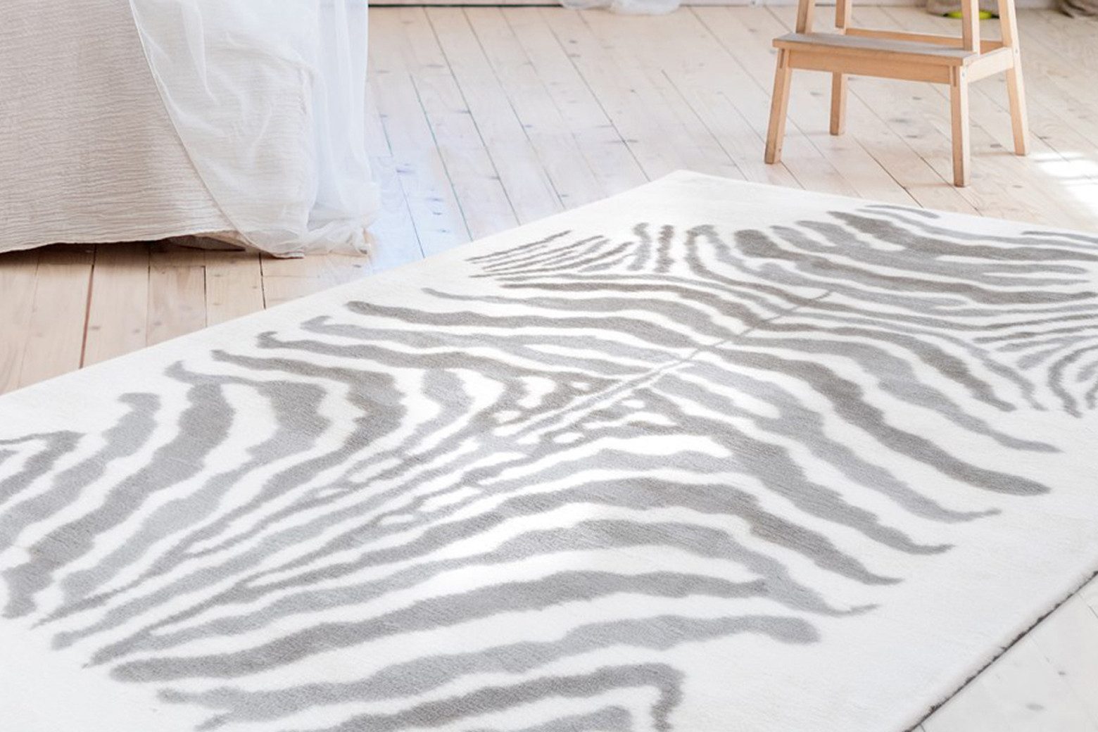 Arte Espina Teppich Rabbit Animal 400, rechteckig, Höhe: 30 mm, Kuscheliger Hochflorteppich, per Hand getuftet, mit Baumwollrücken