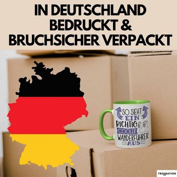 Trendation Tasse So Sieht Ein Richtig Cooler Wanderführer Aus Tasse Geschenk für Wander