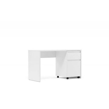 Finori Schreibtisch Rollcontainer Bürocontainer Rollwagen Druckerwagen IMAGE 31 weiß