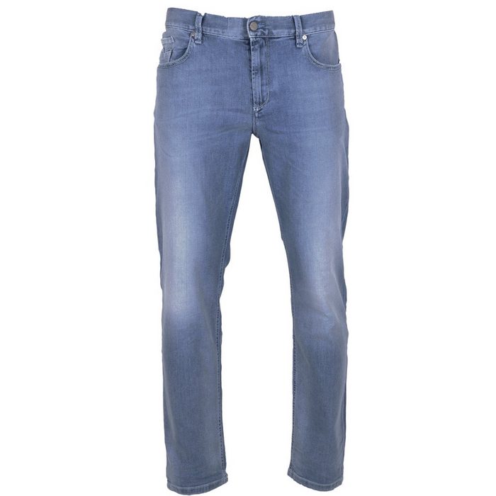 Albero Regular-fit-Jeans Alberto Herren Jeans Slipe Vintage - hellblau