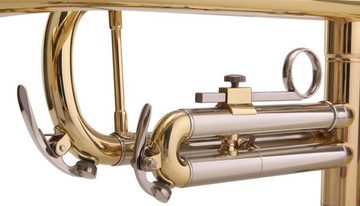 Classic Cantabile Bb-Trompete TR-39 Trompete, (inkl. Koffer & Mundstück), Mundrohr: Goldmessing, Bohrung: 11,8 mm