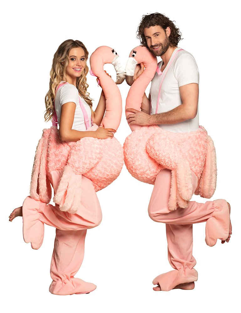 Boland Kostüm »Boland Flamingo Kostüm für Erwachsene - Flamingo Verkleidung Standard«