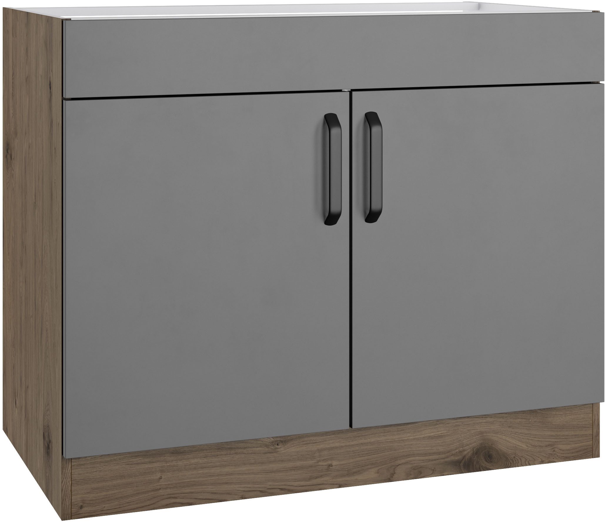 wiho Küchen Spülenschrank Elba Breite 100 günstig online kaufen