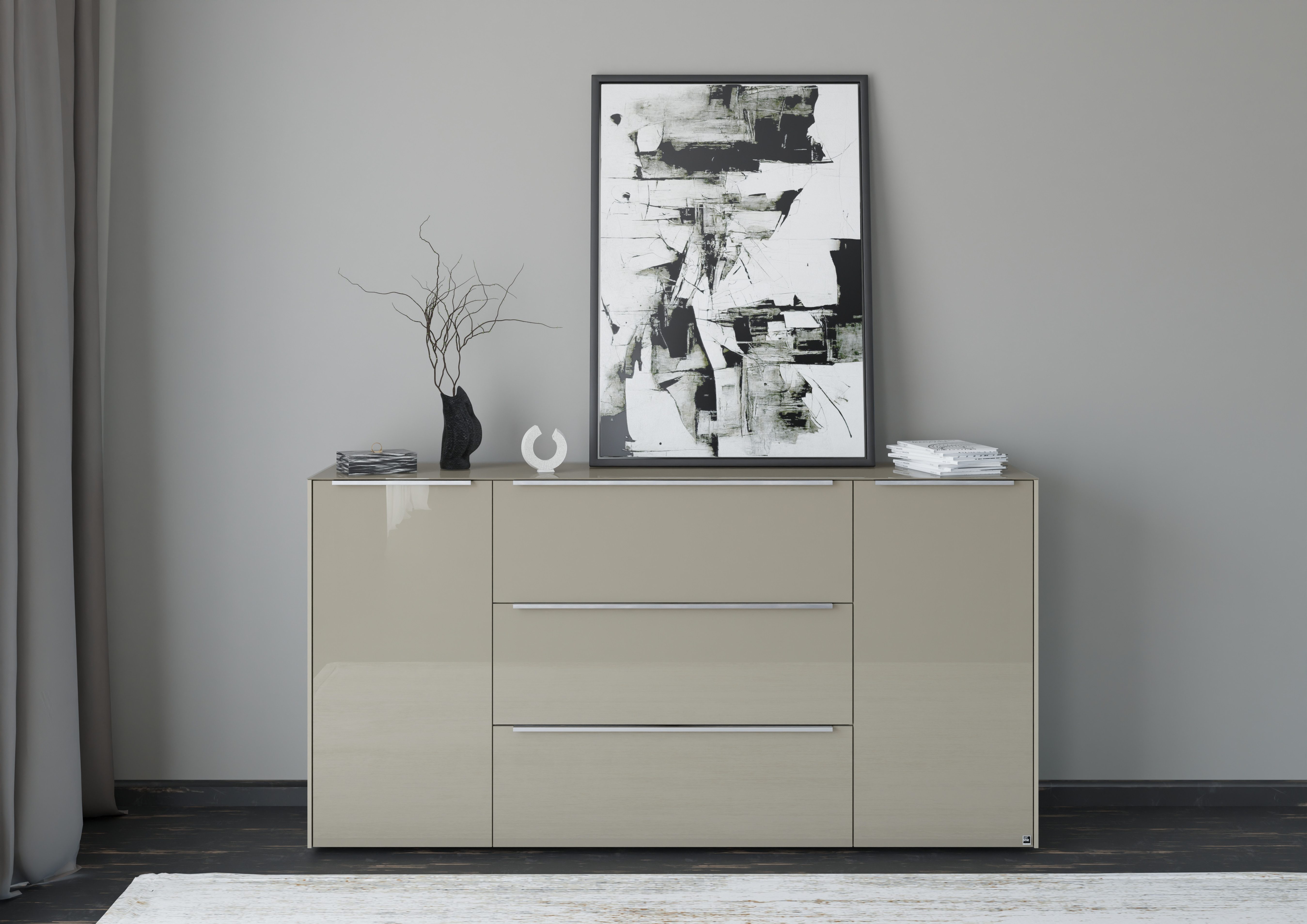 set one by Musterring Sideboard Reno (1 St), Mit Gleitern und in verschiedenen Farben erhältlich