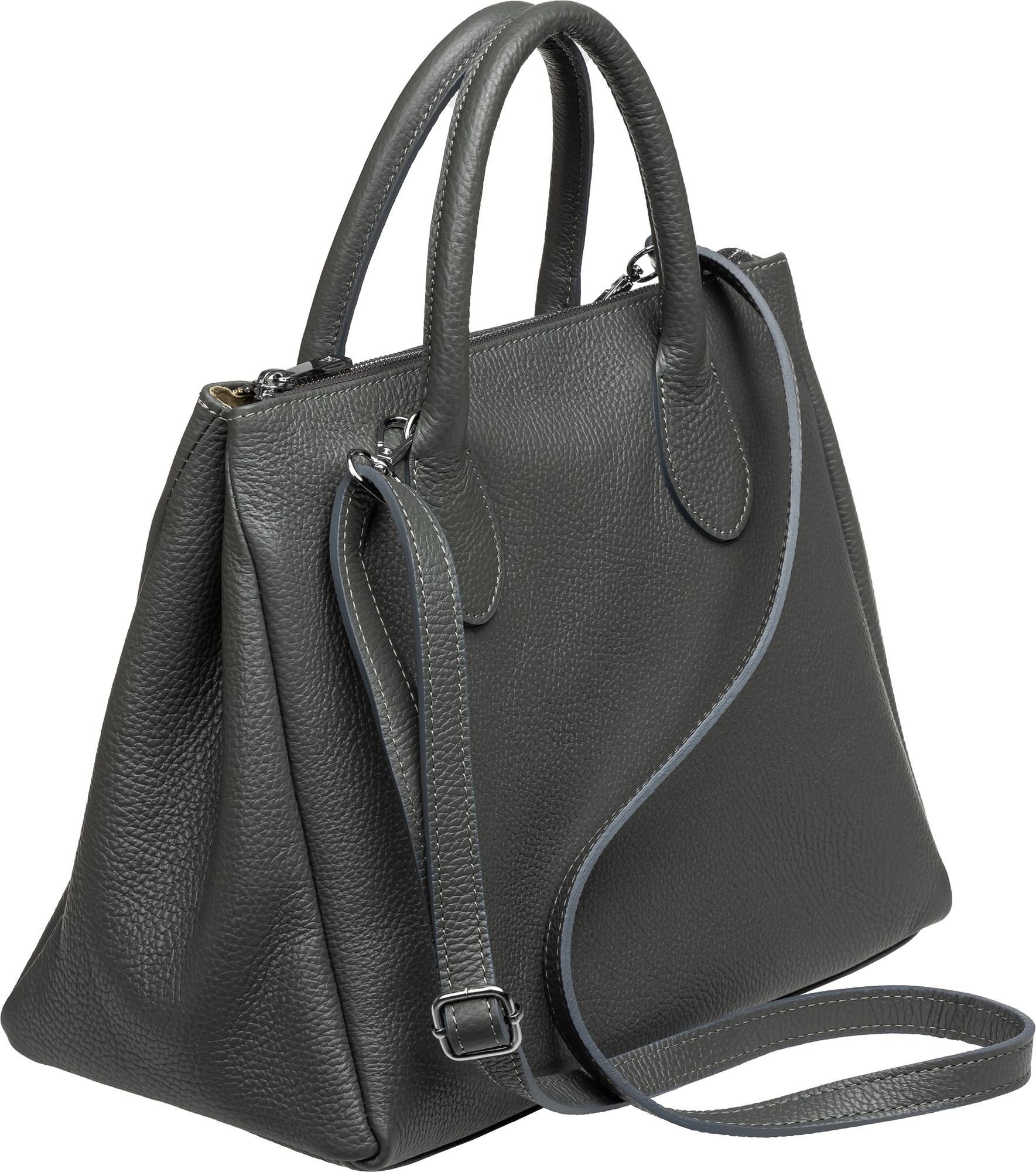 Henkeltasche Leder Tote Bag Elegante Damen Handtasche - PREMIUM LINE -Modell No.812