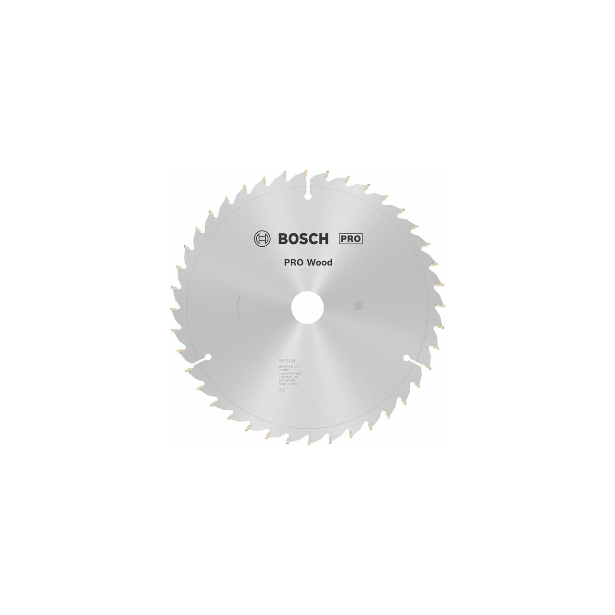 Bosch Professional Kreissägeblatt Bosch Kreissägeblatt Optiline Wood für Kapp- und Gehrungs., 254 x 30 x