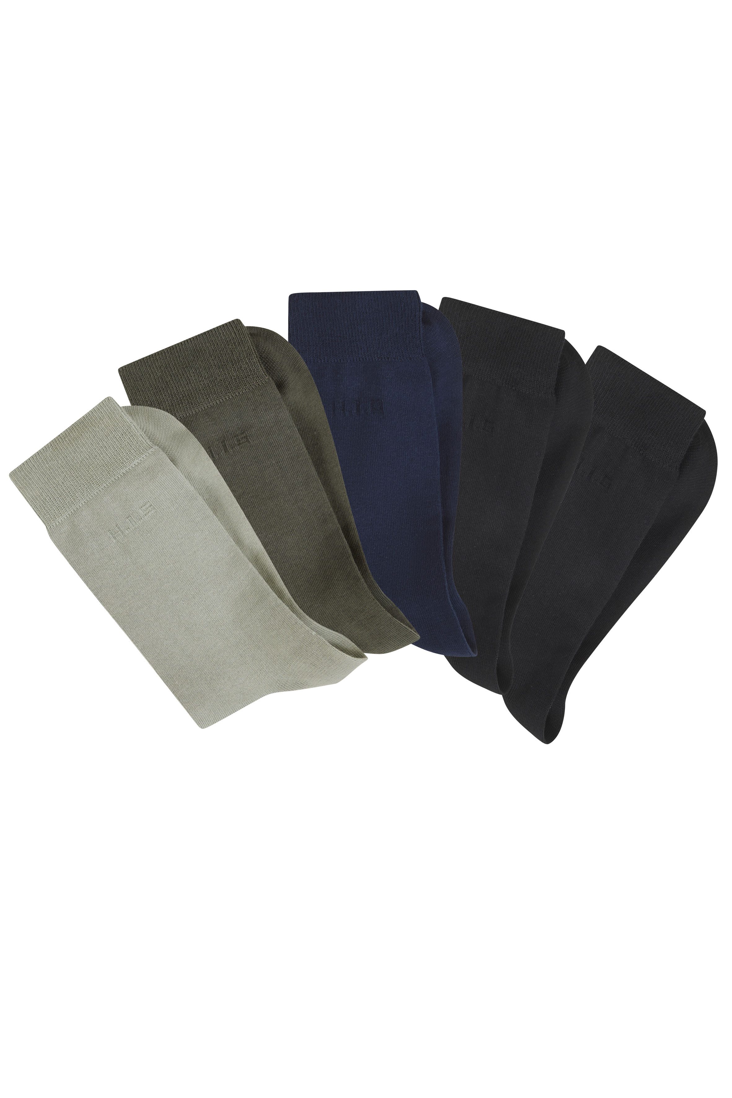 H.I.S Businesssocken (Packung, 5-Paar) mit klassischem Rippbündchen günstig online kaufen