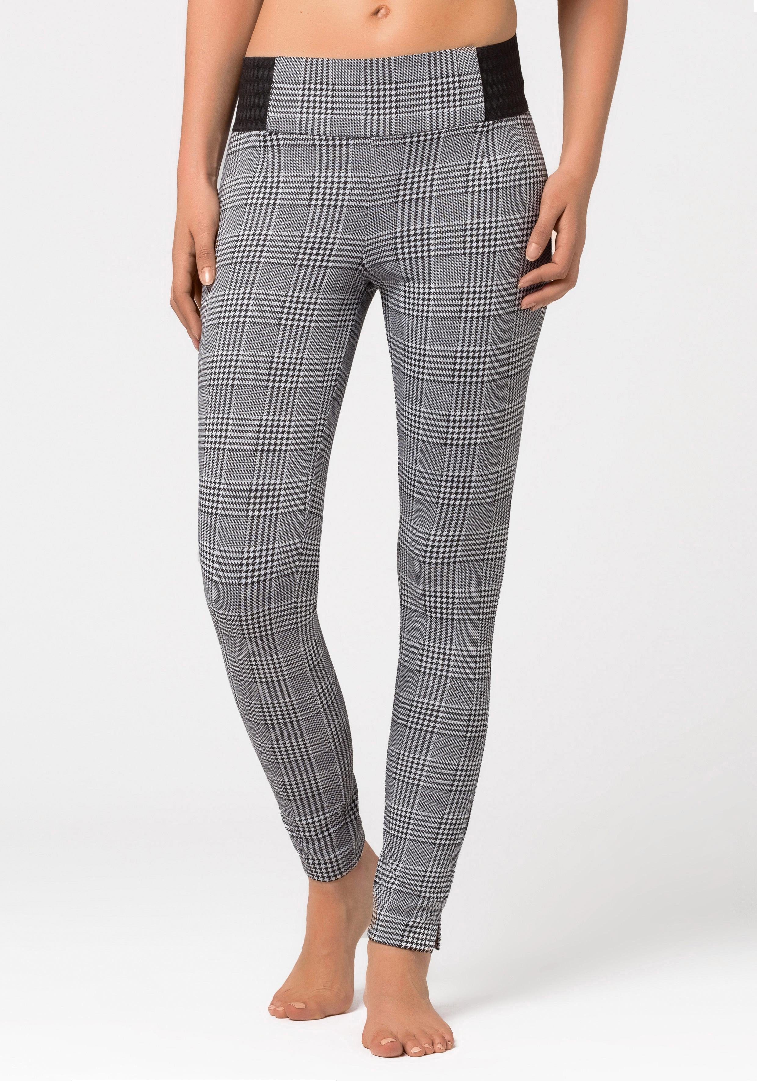 Buffalo Leggings im Glencheck-Design, elastisch, modisch