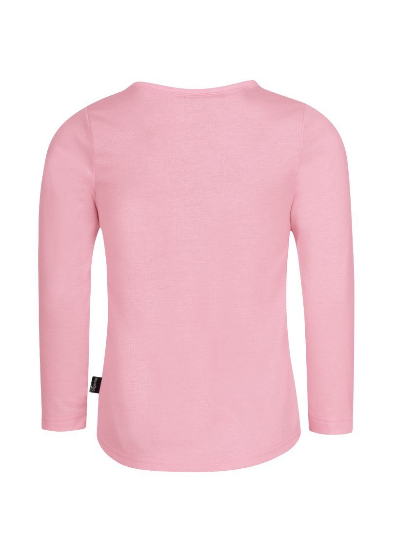 Trigema rosé T-Shirt niedlichem T-Shirt Pferde-Motiv TRIGEMA mit