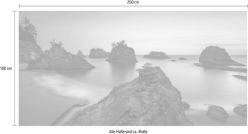 Komar Vliestapete Secret Beach, (1 St), 200x100 cm (Breite x Höhe), Vliestapete, 100 cm Bahnbreite