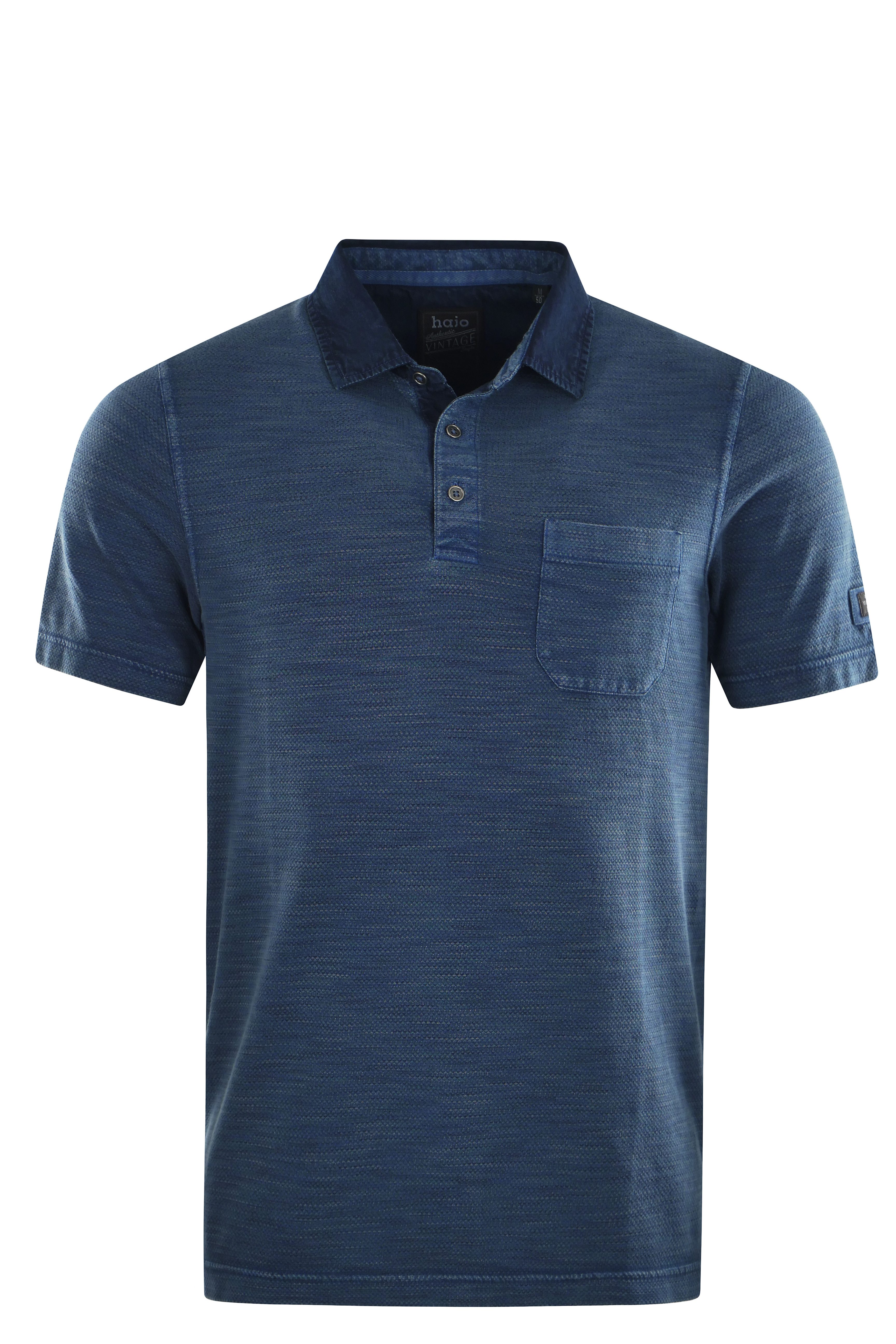 Hajo Poloshirt Herren Poloshirt Popcorn-Struktur günstig online kaufen