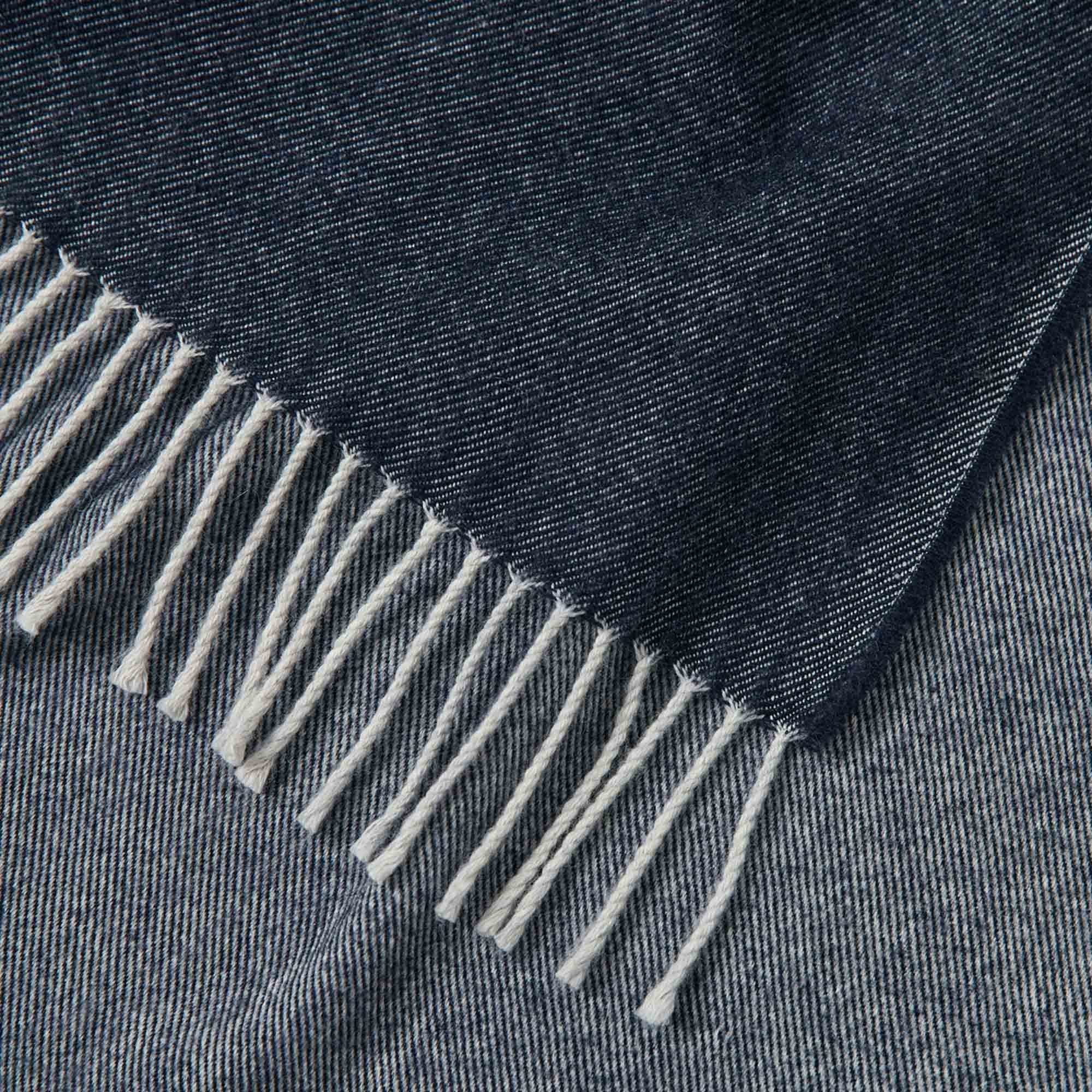 Plaid Unisex Wohndecken 1er Pack Wolle LOGO THROW, Gant