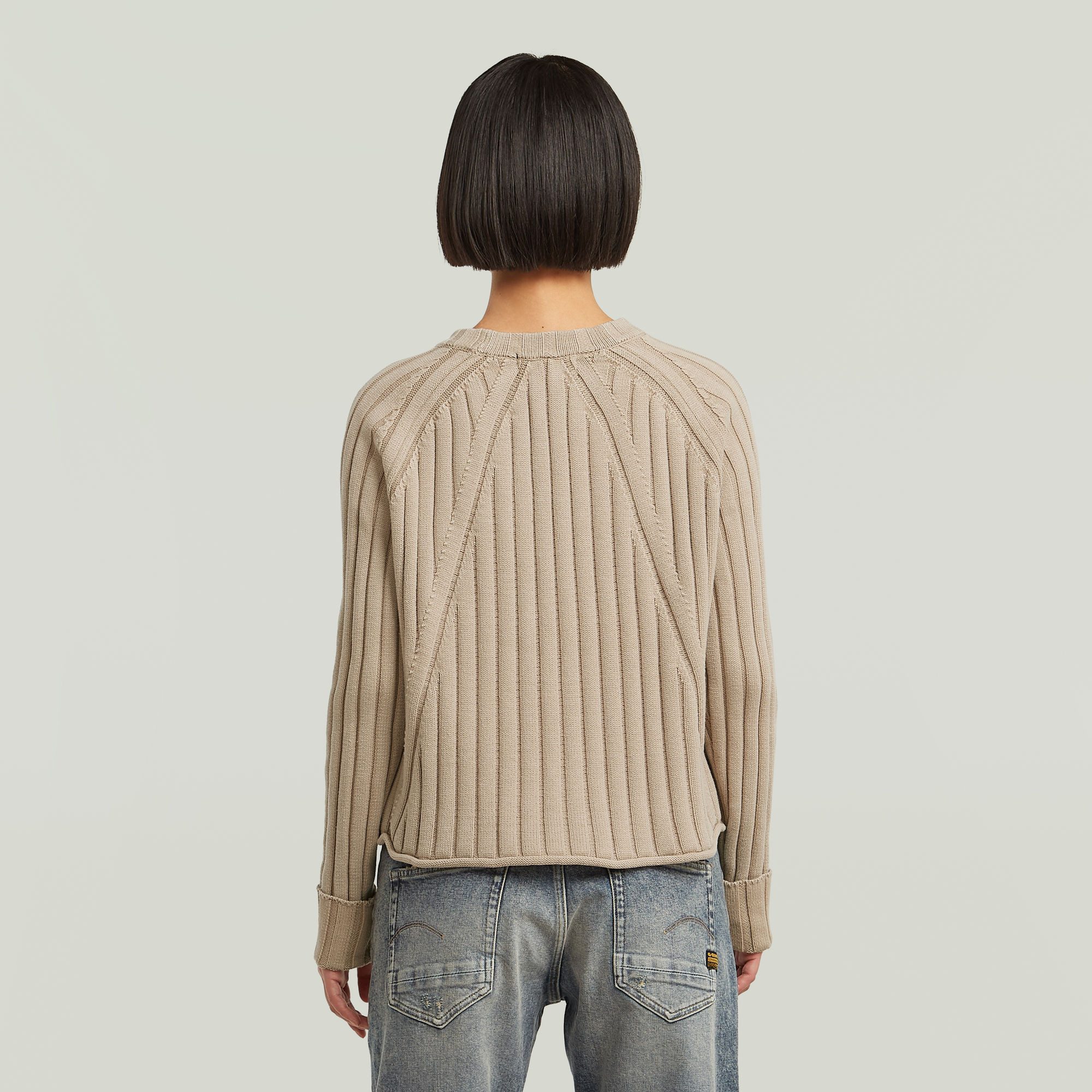 G-STAR Strickpullover Washed loose r knit wmn
