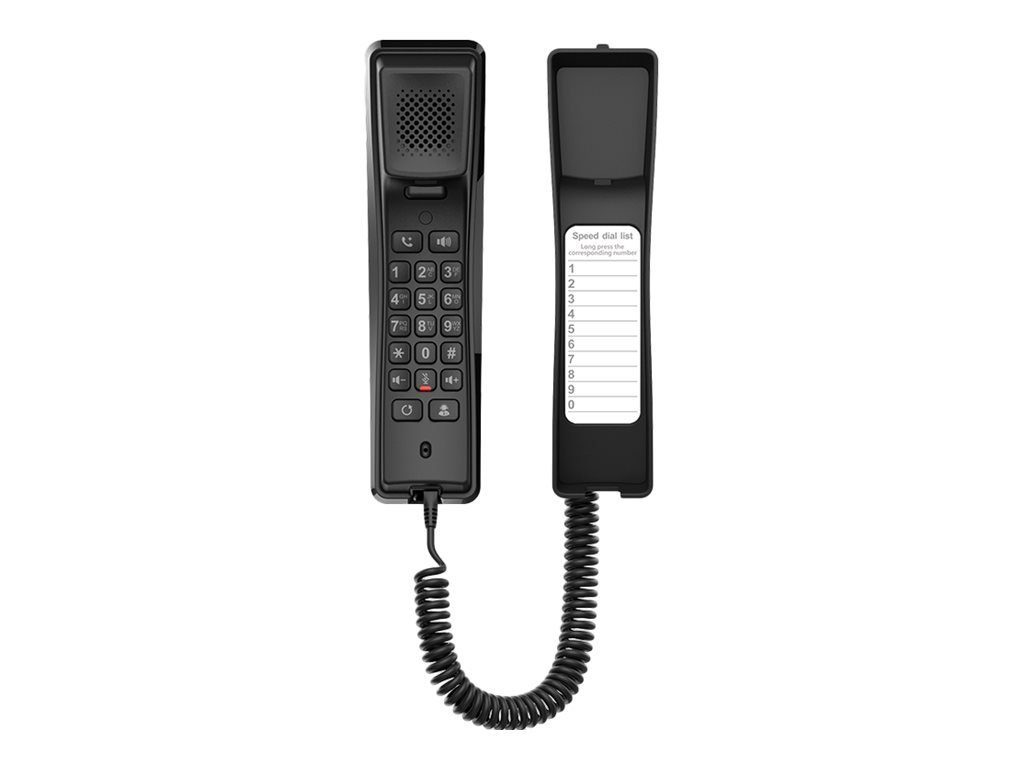 Fanvil FANVIL Hoteltelefon H2U schwarz Festnetztelefon