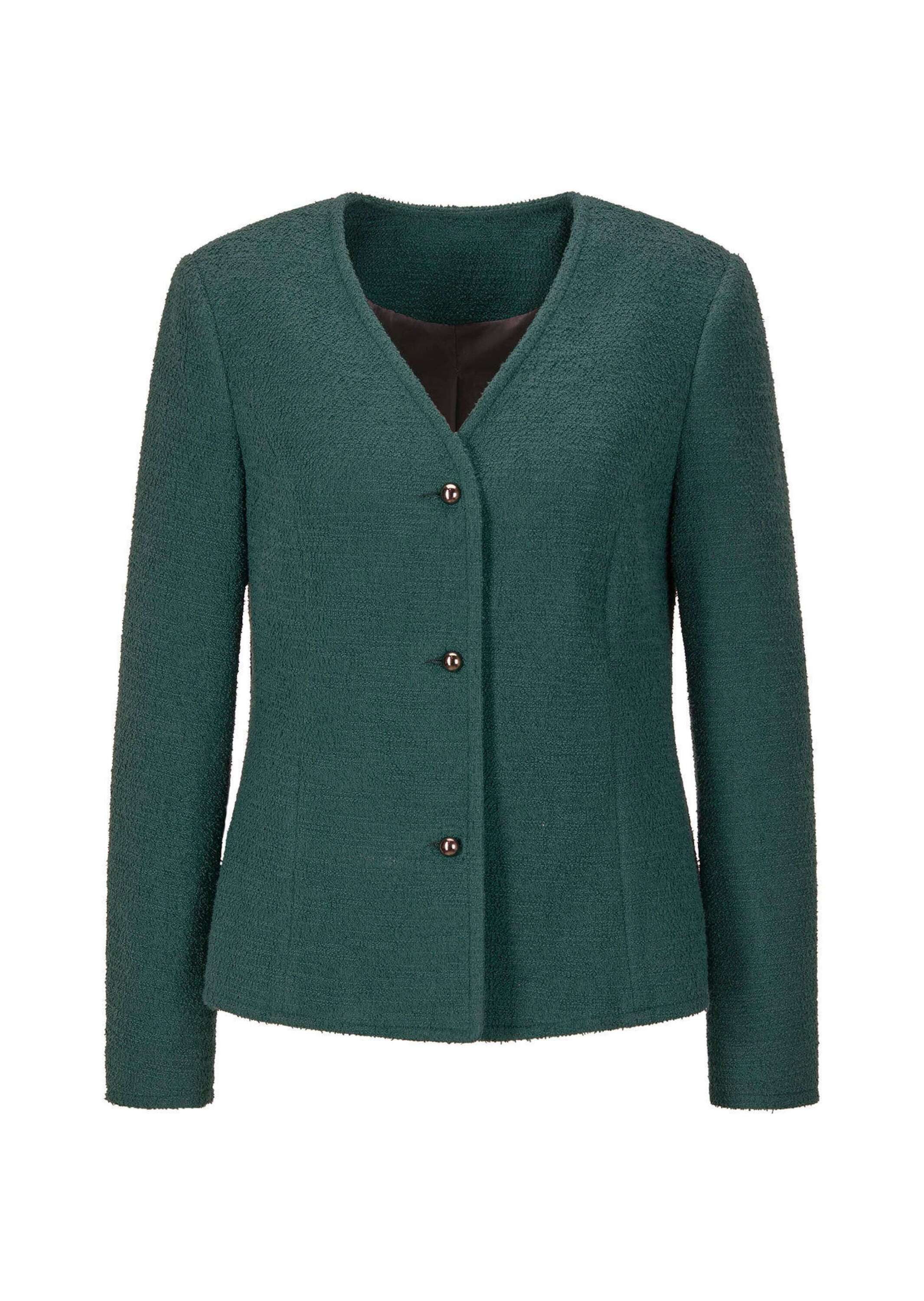 Outdoorjacke Langarm Jersey-Blazer, Baumwolle
