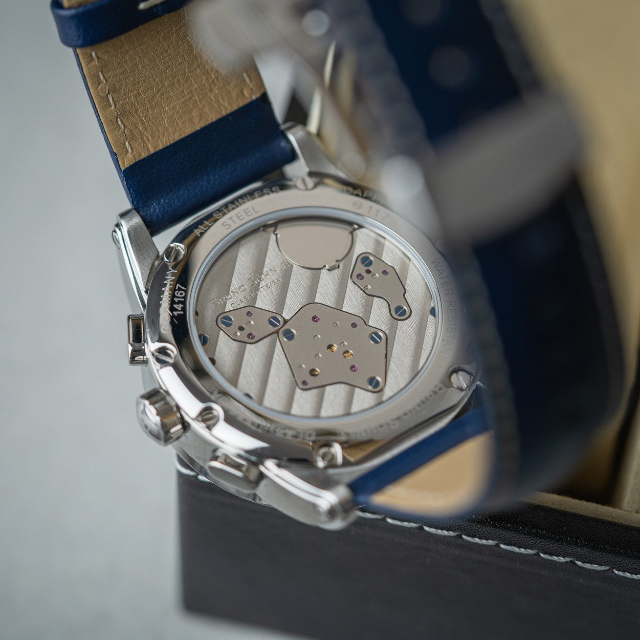 BRUNO SÖHNLE Chronograph Glashütte Herrenuhr Bruno Söhnle GRANDIOSO
