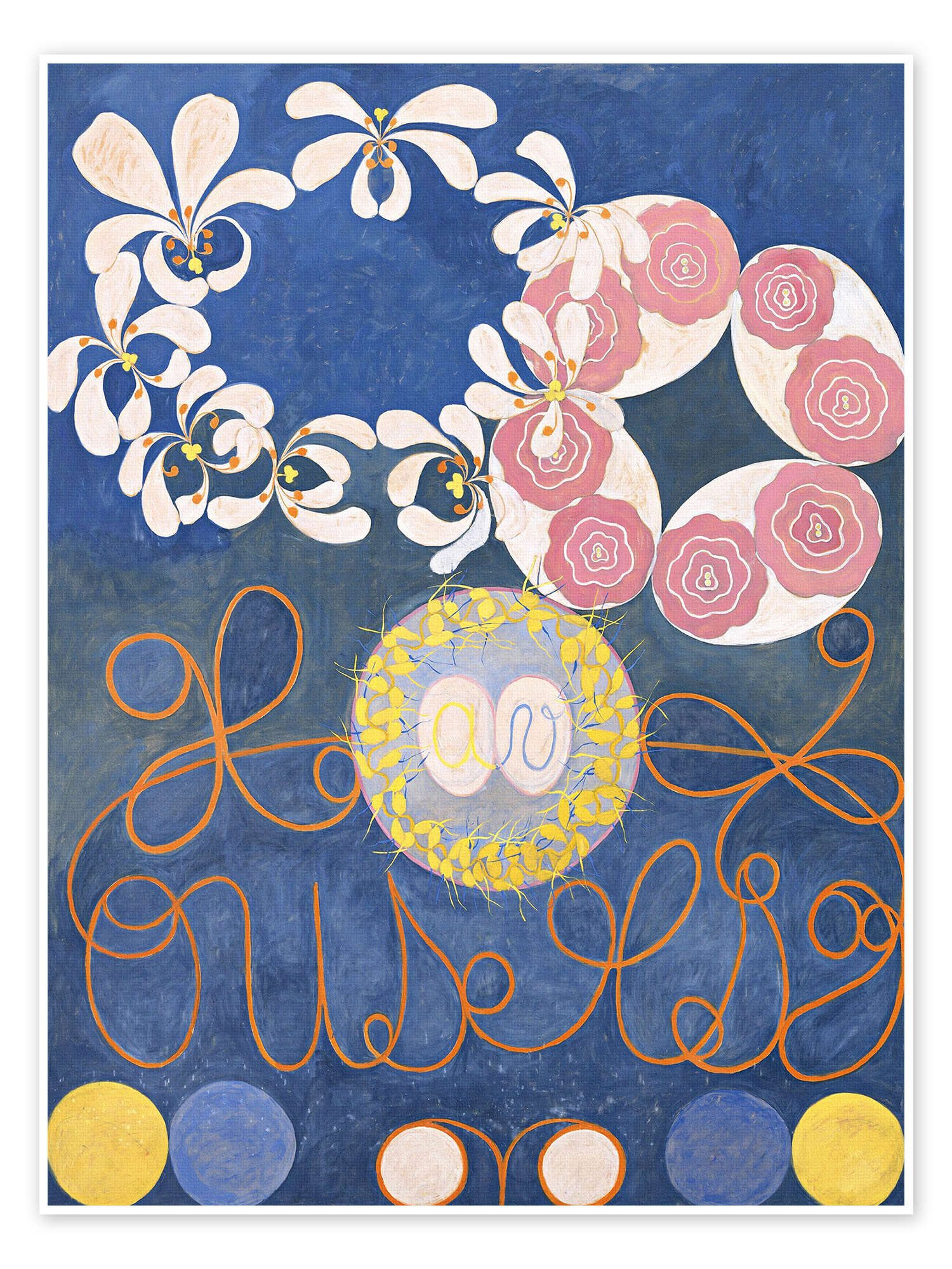 Posterlounge Wandbild Die zehn Größten, Nr. 1, Kindheit, Hilma af Klint, erhältlich als Poster, Leinwandbild, Wandsticker oder Acrylglasbild