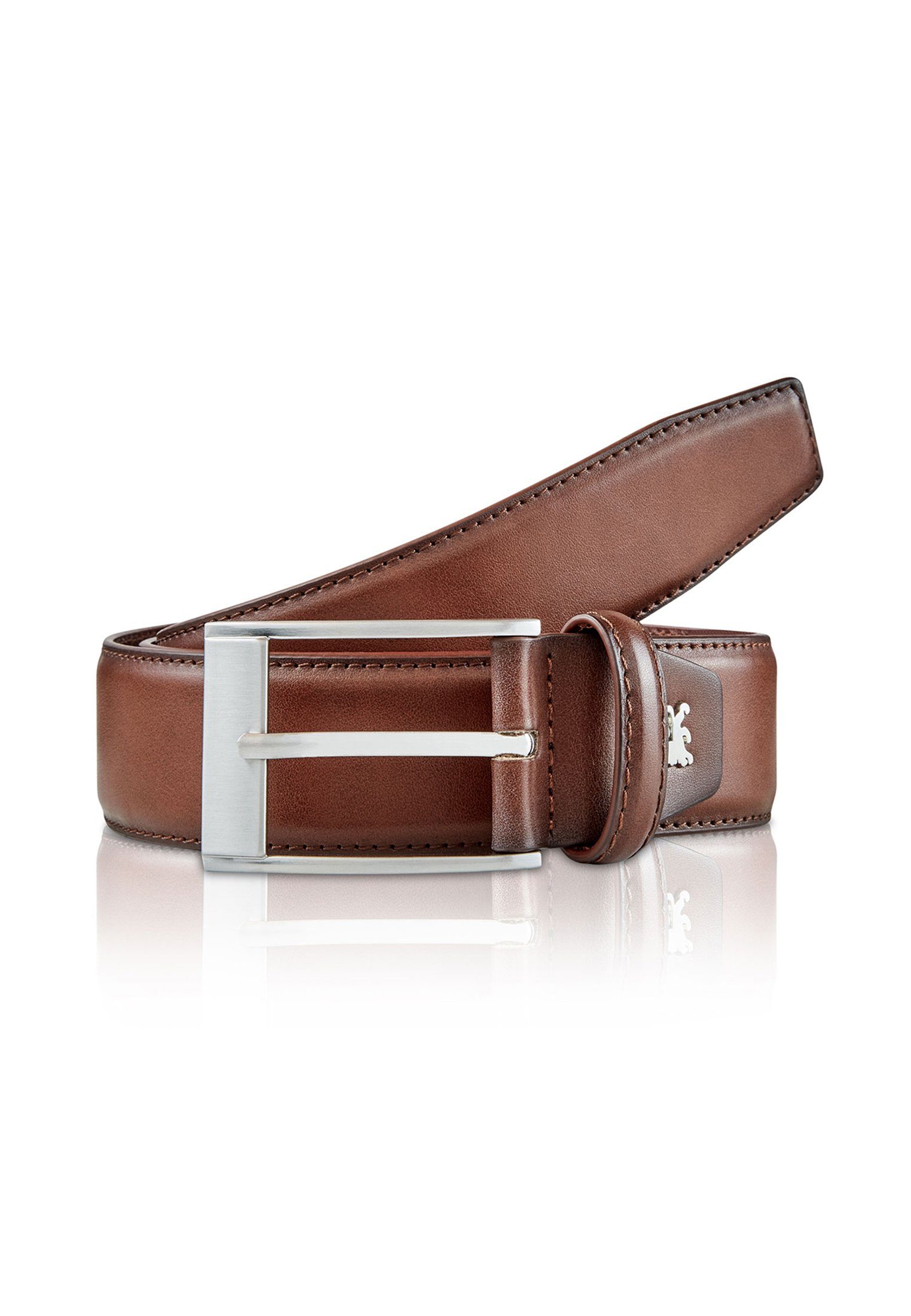 *Shade* LERROS COGNAC Citybelt Ledergürtel LERROS