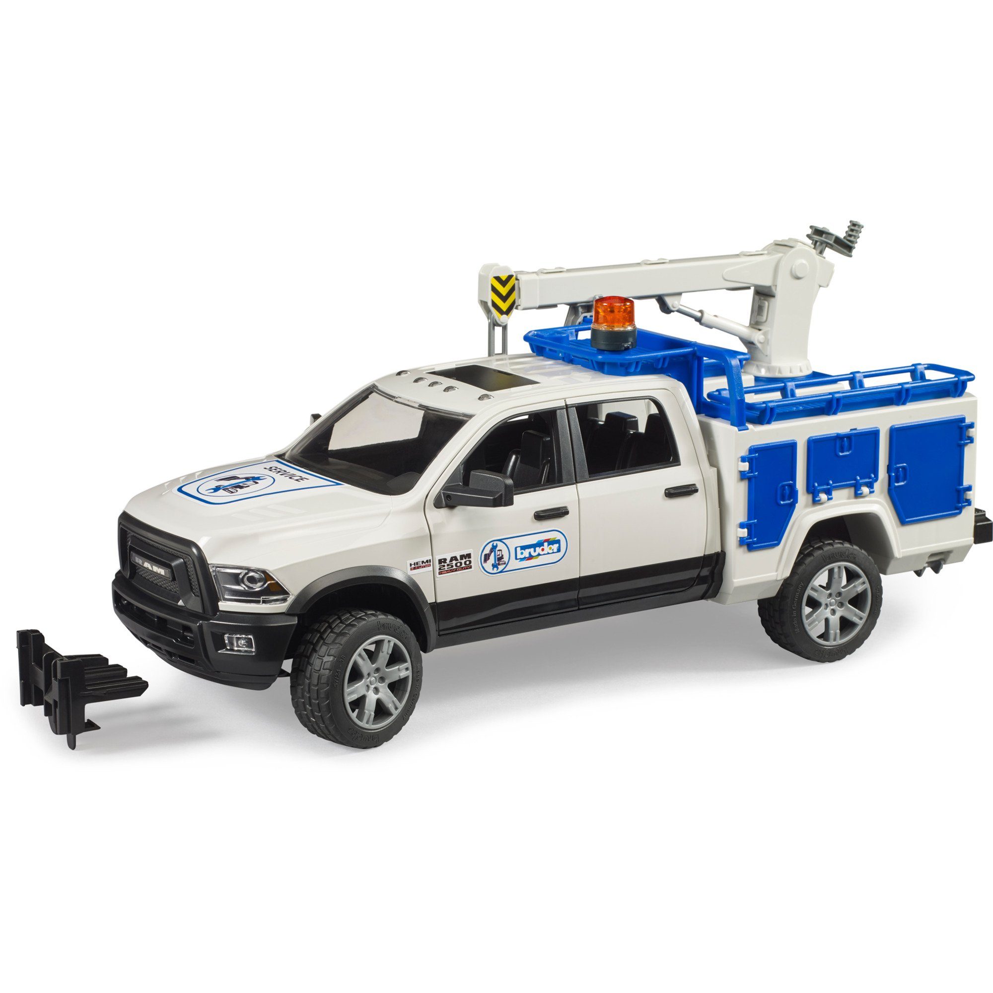 Bruder® Spielzeug-Auto bruder RAM 2500 Service Truck mit Kran und