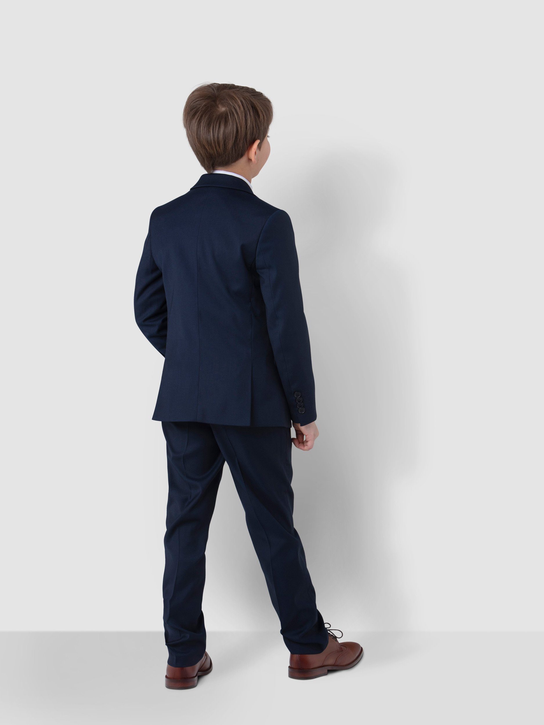 SANDER STELLAN Kinderanzug Luxuriöser Jungen Anzug, 6-teilig, in Dunkelblau (6-teilig) festlich, elegant – Bild 5 von 5