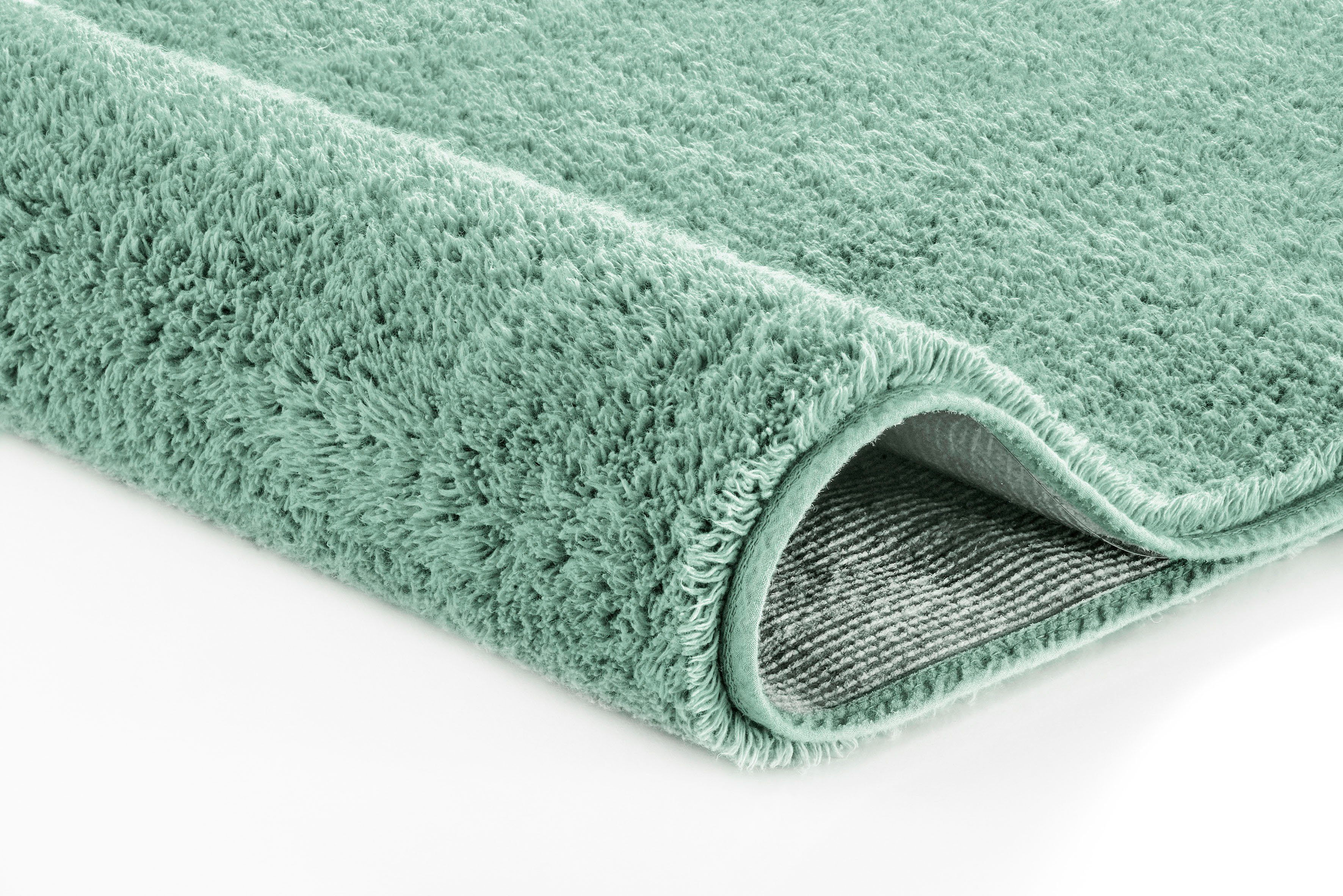 Kleine Wolke Badematte Vita, Badvorleger, Badezimmer Teppich, Höhe 12 mm, rutschhemmend beschichtet, fußbodenheizungsgeeignet, Baumwolle, rechteckig, Badteppich – Bild 3 von 4