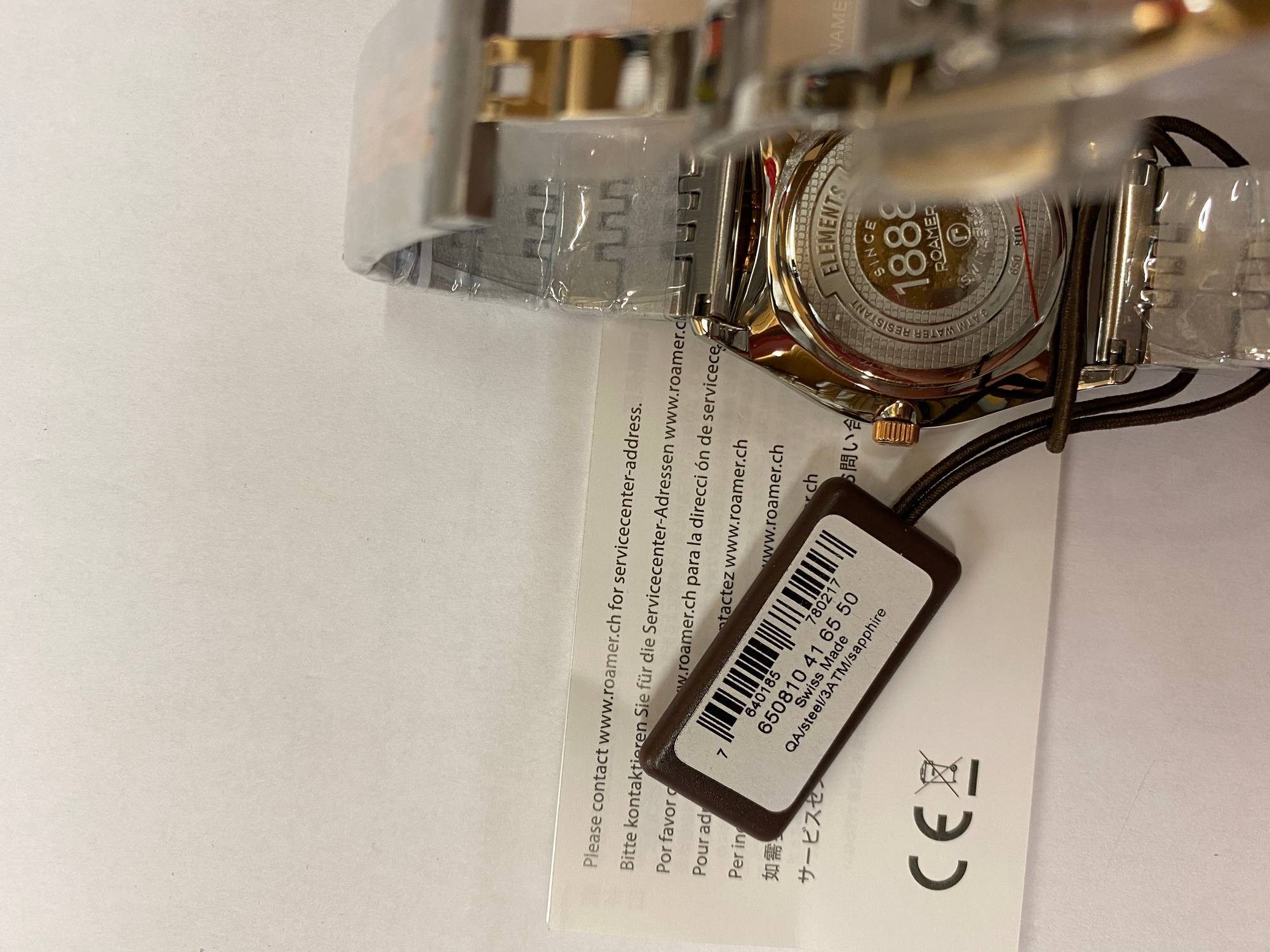 Roamer Schweizer Uhr Elements