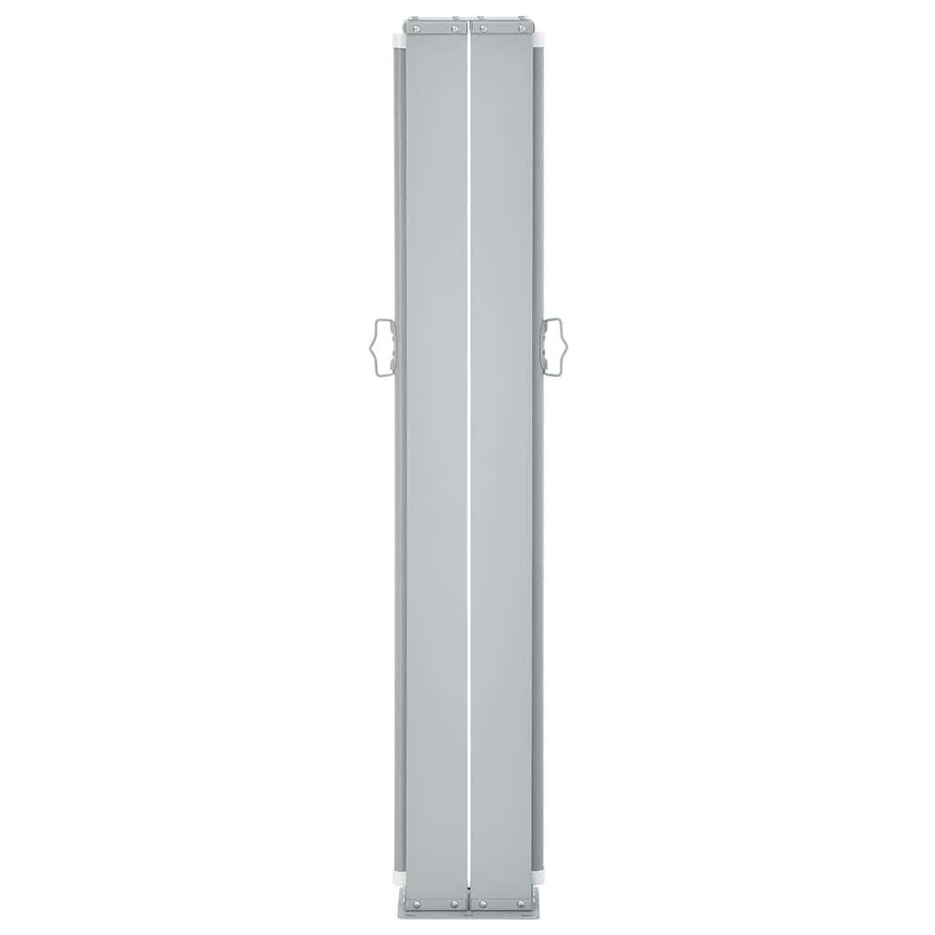 vidaXL Seitenmarkise Ausziehbare Seitenmarkise Anthrazit 120 x 600 cm (1-St) – Bild 4 von 5