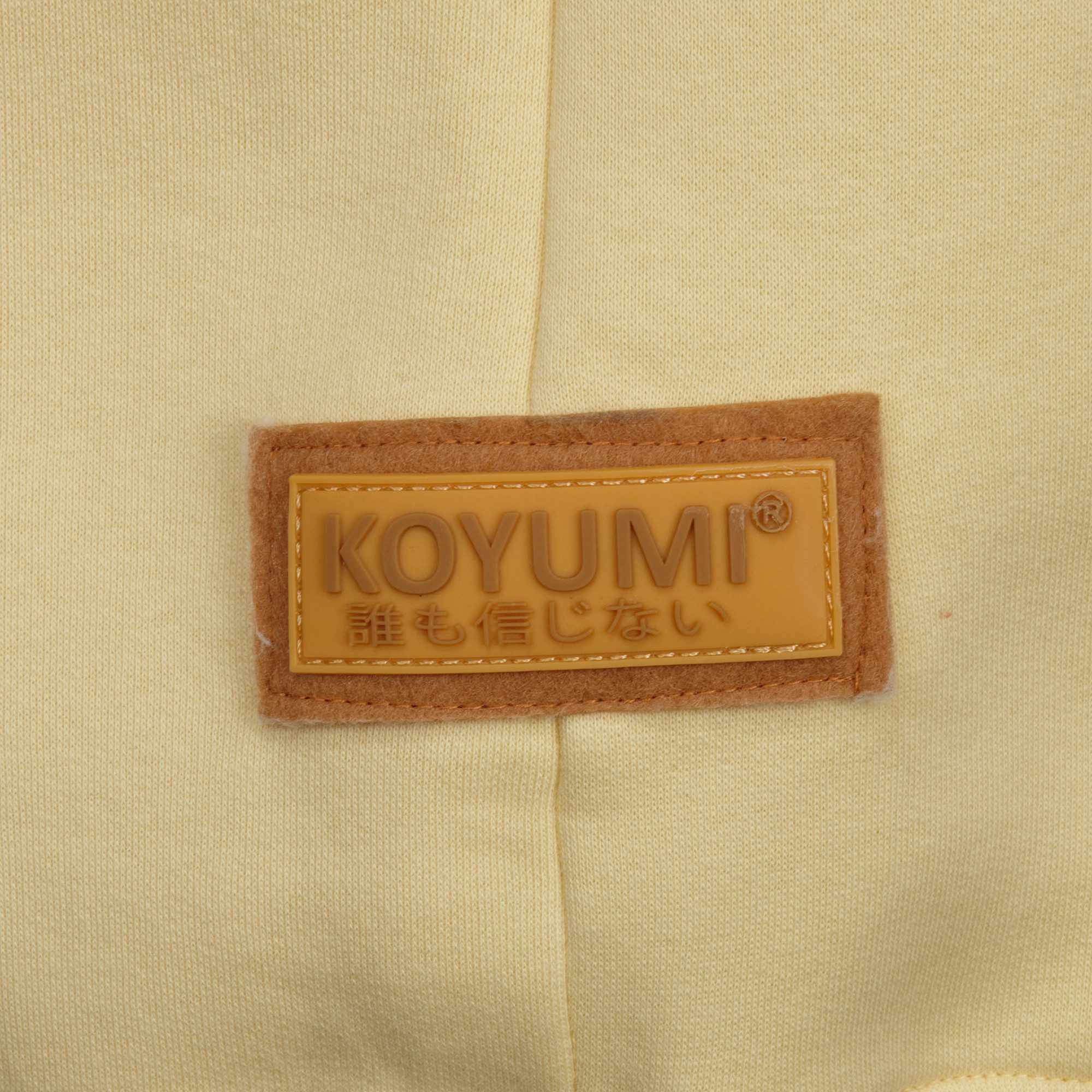 Koyumi Hoodie KOYUMI Winter Hoodie Herren mit hohem Kragen & Halswärmer (Einzelartikel) Oversize Schnitt, hoher Kragen, Kapuze, weicher Baumwollmix