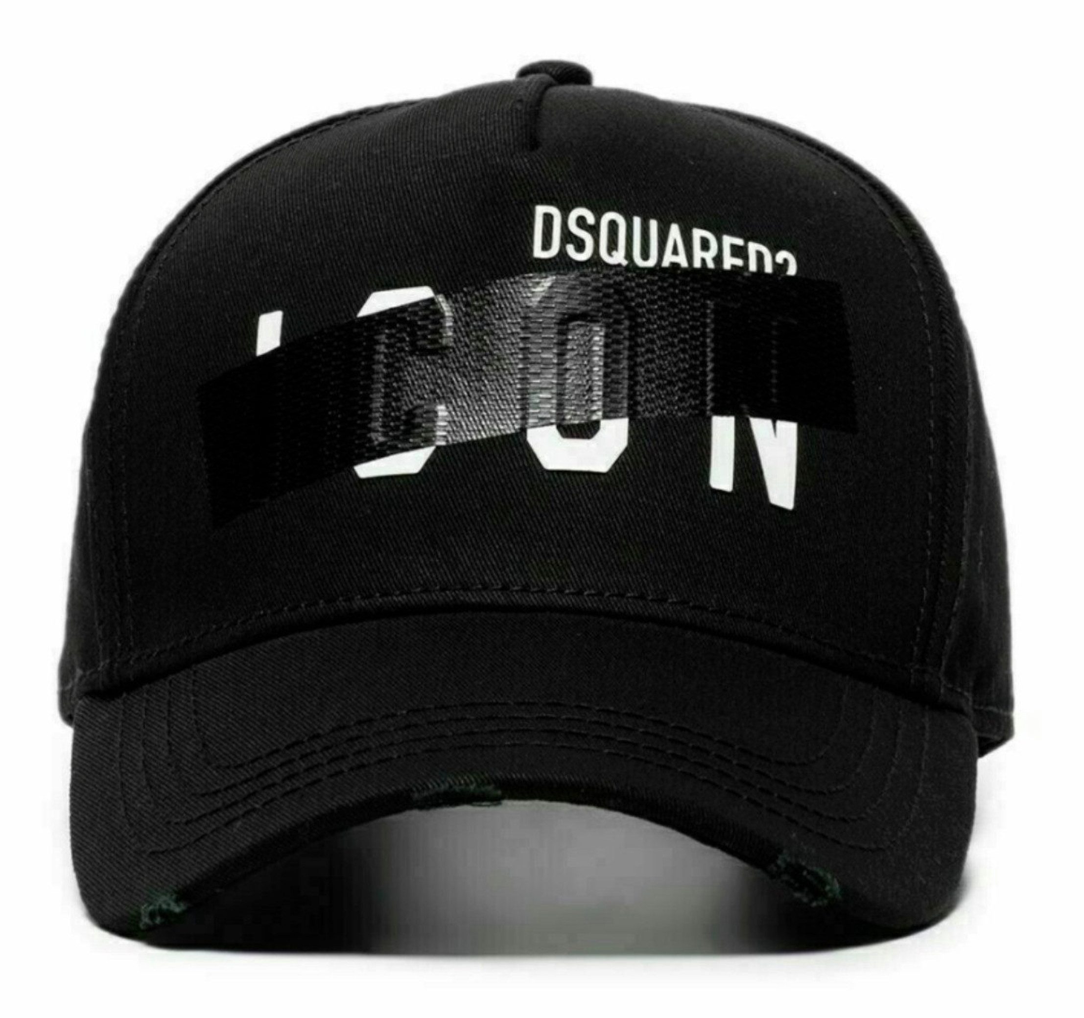 Dsquared2 Baseball Cap Icon Cap Kappe Hidden Swipe Tape Basebalkappe Taped günstig online kaufen