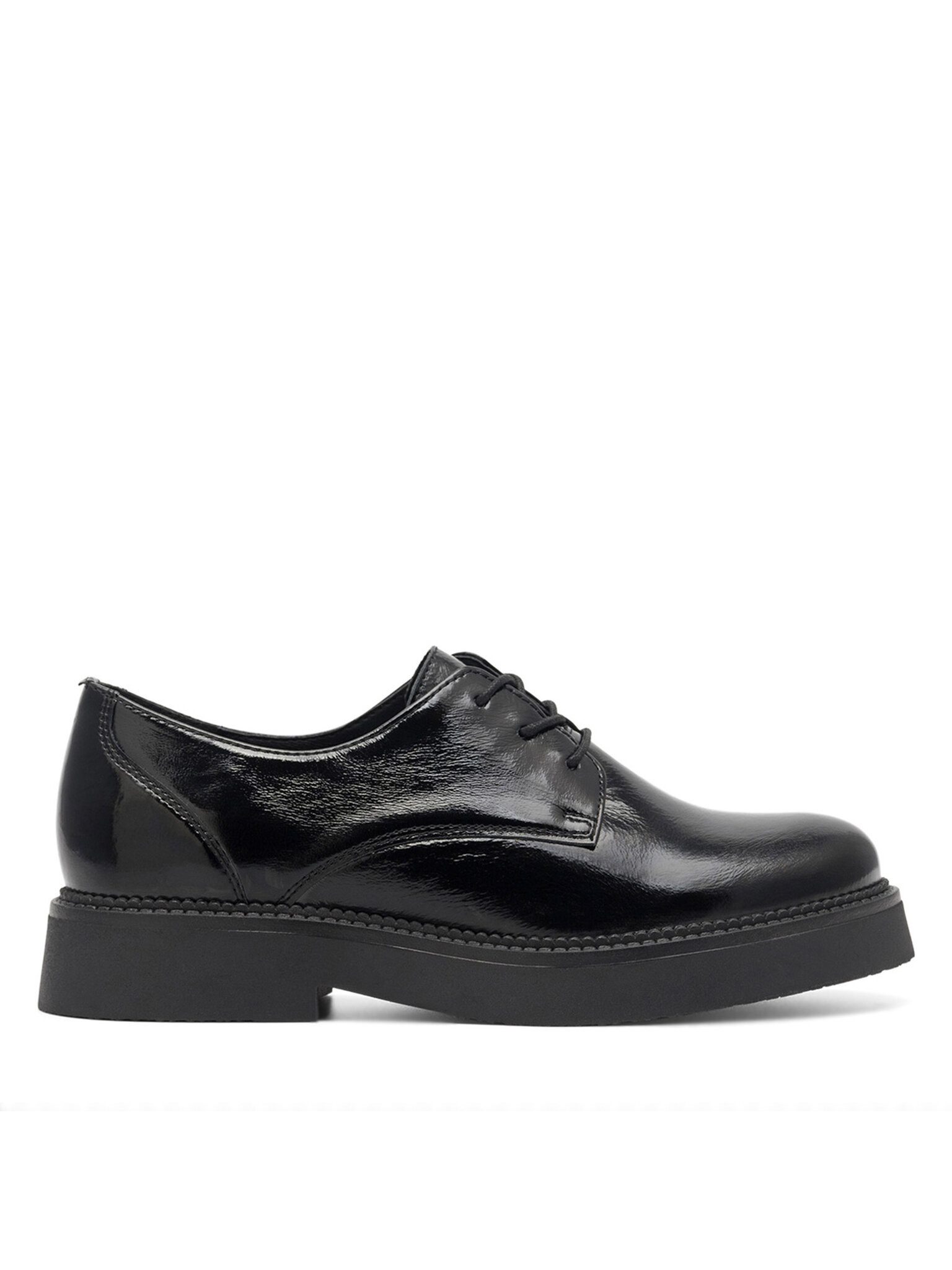 Lasocki Halbschuhe Damen WI23-TOSSIA-05 Schwarz Schnürschuh