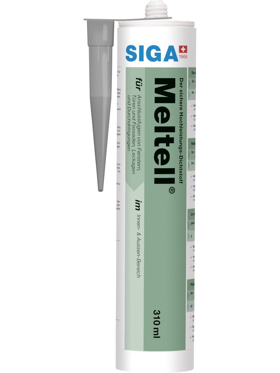 Siga Silikon Siga Hochleistungsdichtstoff Meltell Kartusche 310