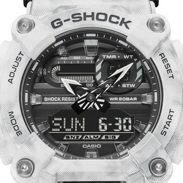 CASIO G-SHOCK Digitaluhr Casio G-Shock GA-900GC-7AER (Weiß / Grau)