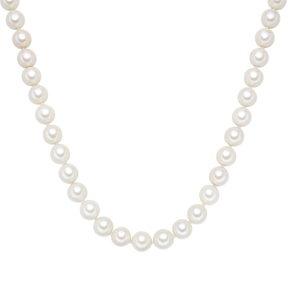 Lulu & Jane Perlenkette weiß günstig online kaufen